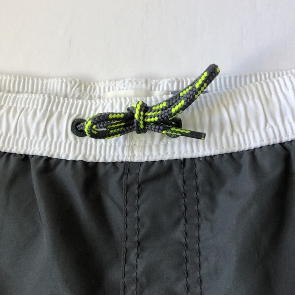 Old Navy Swim Shorts Swim Trunks Xtra Large XL 14-16 in Dark Grey - Picture 3 of 6